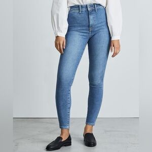 Everlane The Way-High® Clean Front Skinny Jean in Light Blue, Size 26